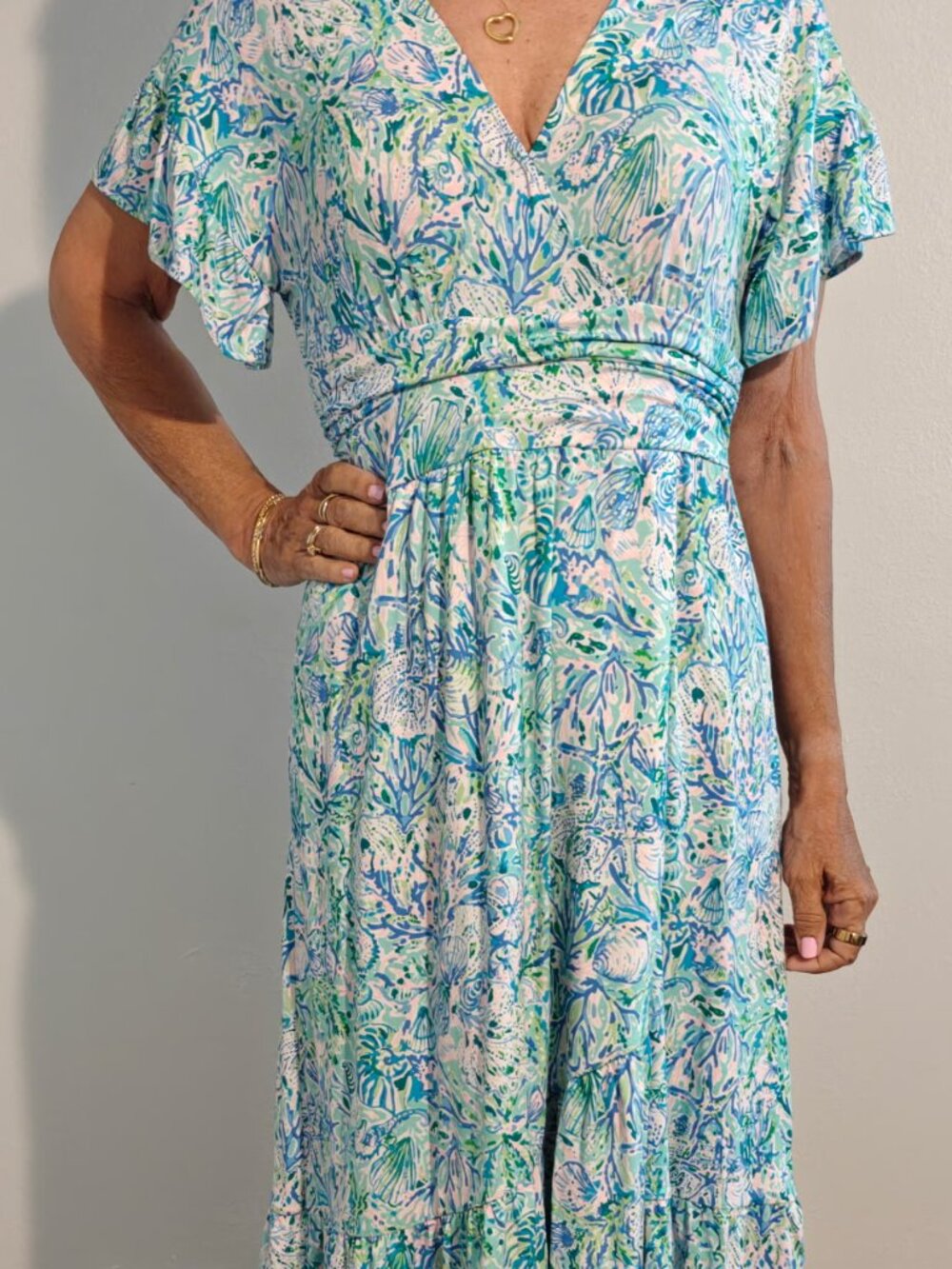 Lilly Pulitzer Juliet Midi Dress, size Medium